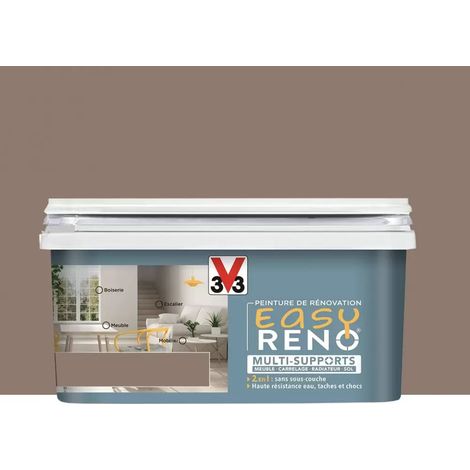 Peinture Multi-Supports V33 Easy Réno Taupe 2 L
