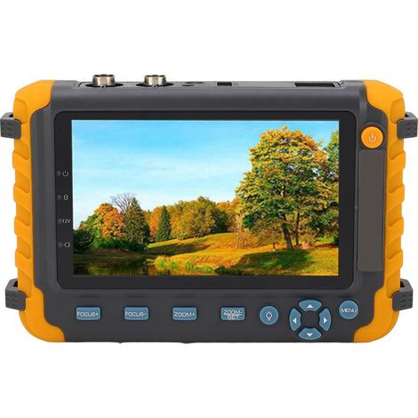 Testeur de Vidéosurveillance Testeur de Caméra IP 5 Pouces 8MP Moniteur Vidéo Analogique Coaxial AHD TVI CVI Test de Câble UTP Contrôle PTZ Entrée VGA HDM (1/5)