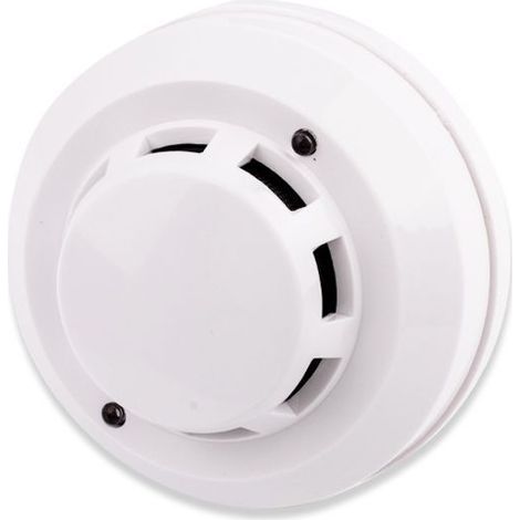 Détecteur De Fumée - Photoélectrique - 12 V Cc - 4 Fils - Portée 20 M - Pour Système D'alarme Incendie - Unité (1/5)