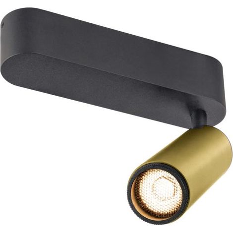 Plafonnier GRIP M intérieur simple PHASE 2700 K 14 W 42° or / noir - SLV - 1009074