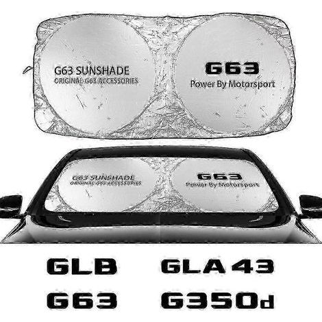 Hochwertiger Windschutzscheiben-Sonnenschutz für Mercedes G63, G500, GLA, GLB, GLC, GLE, GLS, ML und weitere Modelle – Autozubehör – Gut (1/5)