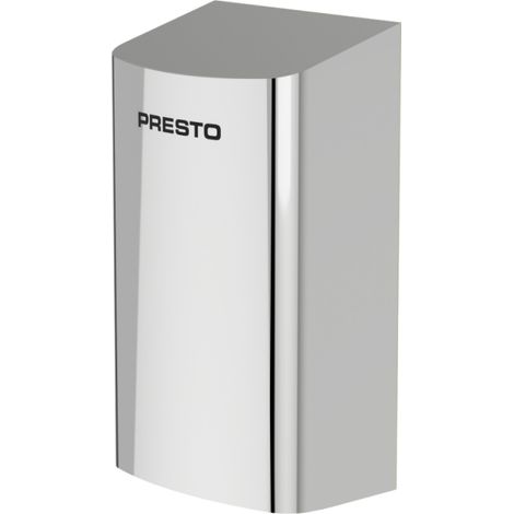 Sèche-mains sans contact mural compact PRESTO Linea chromé