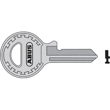ABUS Mechanical 65/15 Right Hand Key Blank 09328 ABUKB09329