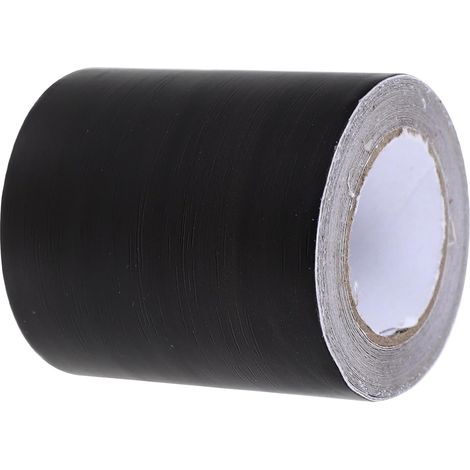 Moulure adhésive STOBOK en PVC noir pour plinthes, masque les taches (1/5)