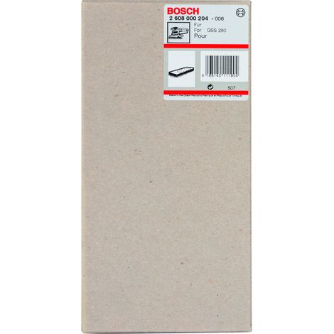 Repuesto original BOSCH 2608000204  Plato de lijadora GSS 280A y GSS 280AE
