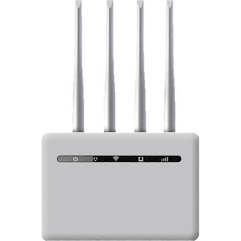 Routeur CPE sans fil avec carte SIM 4G, carte réseau double bande haut débit à 4 ports, WiFi 6 (1/5)