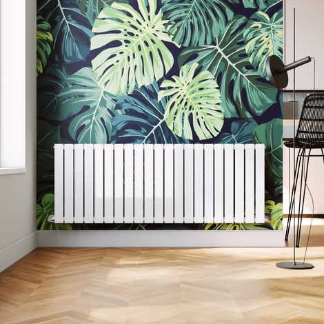 ELEGANT White Radiator Designer Radiator 600 x 1596 mm Single Flat Panel (1/5)
