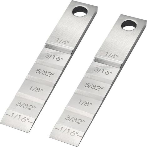Juego de herramientas de plomería de 2 piezas: Espaciador de tuberías compacto modelo 2130 Calibrador de espaciado de tuberías (3/4 de pulgada × 4 pulgadas) – herramienta de ensamblaje para soldar esp (1/5)