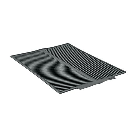 Escurridor plegable para fregadero 43x33x1cm fabricado en silicona color gris (1/2)