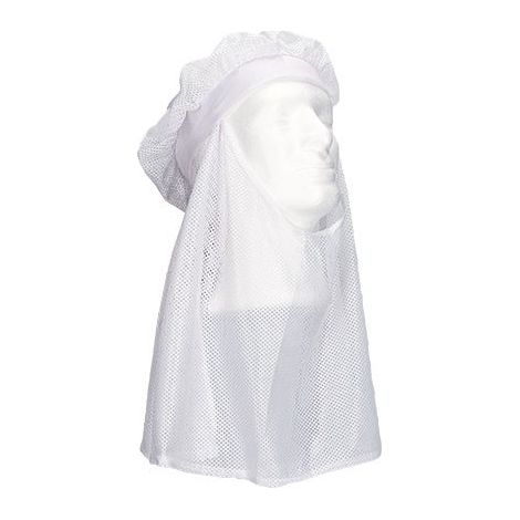 Balaclava de alimentación de rejilla blanca VALENTO BAGUETTE (1/3)