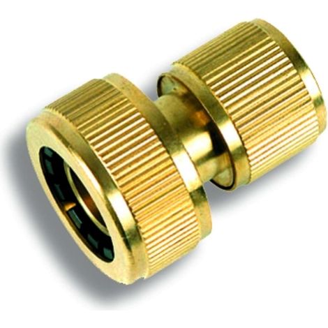 Connettore rapido in ottone per tubo flessibile da 3/4"