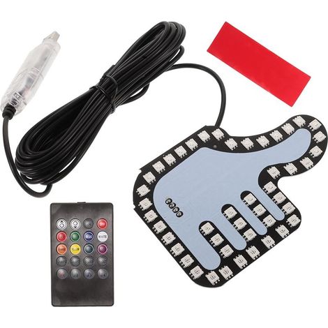 Lumière LED de Geste Main pour Voiture Panneau Interactif en Pvc (1/5)