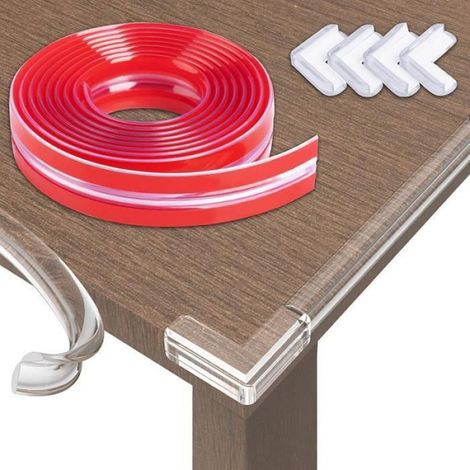Protege Coin, Transparente Protege Coin de Table Protection Bebe Bande Protection Meuble Bébé Protections D'angles et Rebords (1/4)