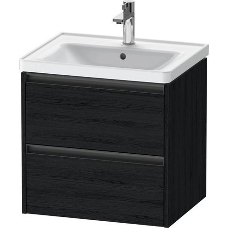 Duravit Ketho.2 Waschtischunterbau wandhängend, 2 Schubkästen, (1/2)