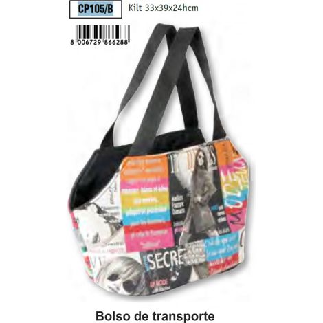 BOLSO TRANSPORTE FACE 33x39x24h cm.