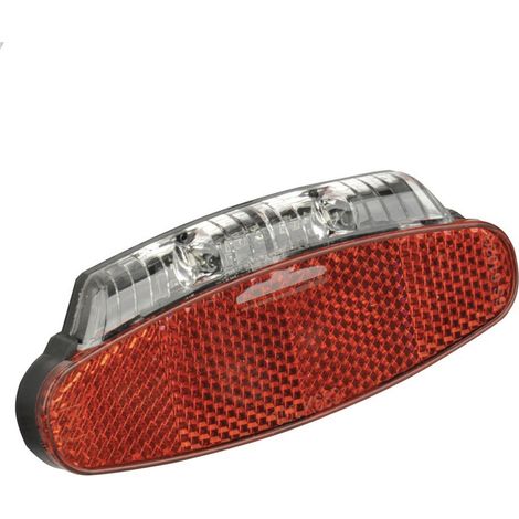 FISCHER Rücklicht Gepäckträger 2 LED mit Standlicht ohne Schalter