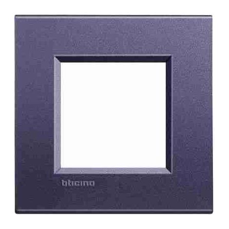 Plaque carrée à 2 modules BTILNA4802CB Livinglight