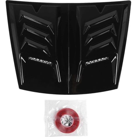 Cache de prise d'air de capot Améliore le refroidissement du moteur Réduit la résistance au vent Anti-rayures Compatible universel (1/4)
