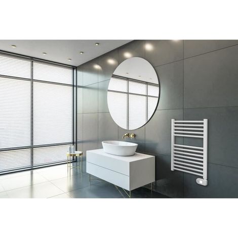 THOMSON THSS500R - Radiateur Sèche Serviettes Electrique - 500 W - Minuterie - Régulation électronique (1/3)
