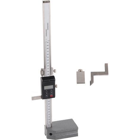 Jauge de hauteur électronique en acier inoxydable, outil de mesure de hauteur pour travail du bois et usinage mécanique (1/5)