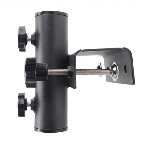 Jardin Courtyard Parasol support robuste usage Umbrella support clip extérieur patio plage pince Stable Fixed Bracket (1/5)