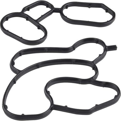 Joint de radiateur d'huile moteur, joint de boîtier de filtre à huile moteur, remplacement du joint de radiateur d'huile 11427508971 11427508970 (1/5)