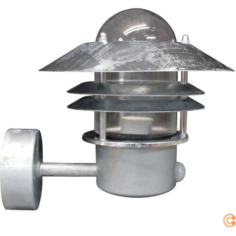 [NEUWERTIG] B-Ware Nordlux Außenwandleuchte Außenlampe Sensorleuchte Bewegungsmelder Stahl E27 Ip54