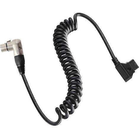 Monitor-Stromkabel: D-Tap-Stecker auf XLR-Buchse (4-polig) für Kameras und Monitore. (1/5)