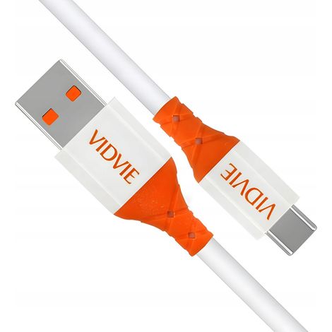 Cavo USB Type-C a ricarica rapida HQ 5A bianco 1m Cavo USB Type-C