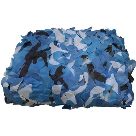 Filet de camouflage en rouleau , Léger et résistant ,Pour la chasse, la décoration militaire et la protection solaire ,6 x 6 m (1/5)