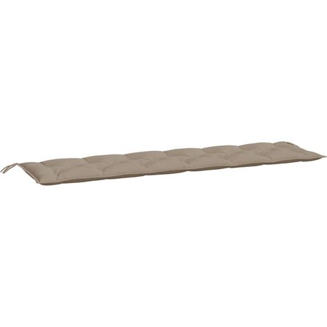 Maison Exclusive - Gartenbank-Auflage Taupe 200x50x7 cm Oxford-Ge