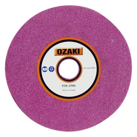 Amolar afilado OZAKI arandela 6 mm polea exterior 145 mm orificio 22,2 mm