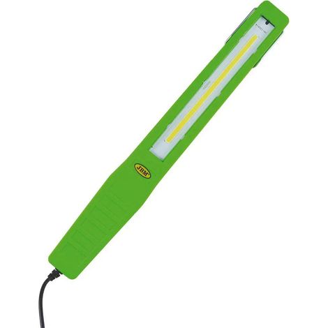 Lampada portatile jbm extra flat laptop with cob led ricaricabile litio-ion