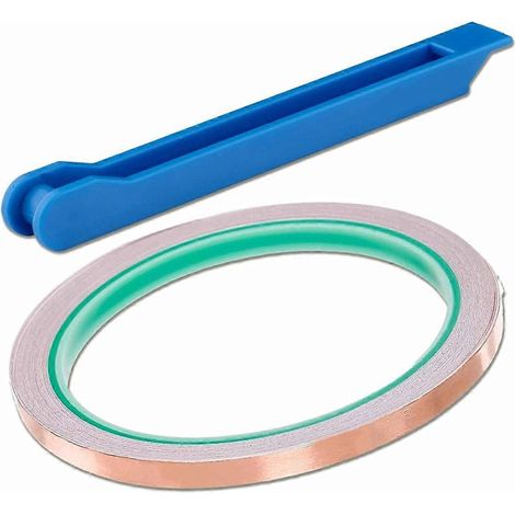 Feuille d'aluminium et ruban de cuivre pour vitrail - Idéal pour ajouter de la feuille d'aluminium (1/5)