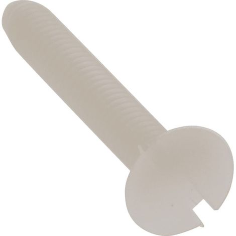 Vis à tête Fraisée fendue, Nylon, M2.5, 16mm ( Prix pour Sachet de 100 )