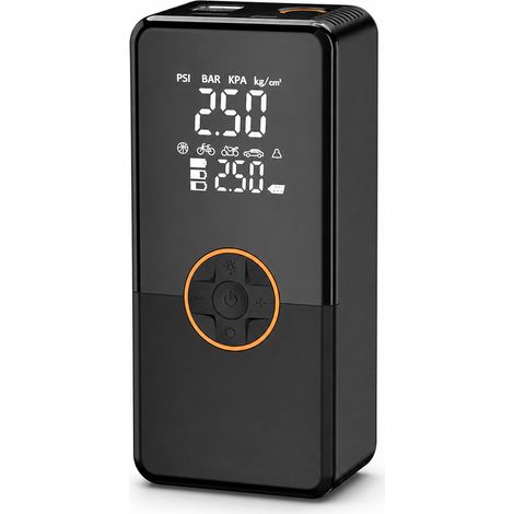 Gonfleur Sans Fil Portable pour Voiture avec Lampe de Secours (1/5)