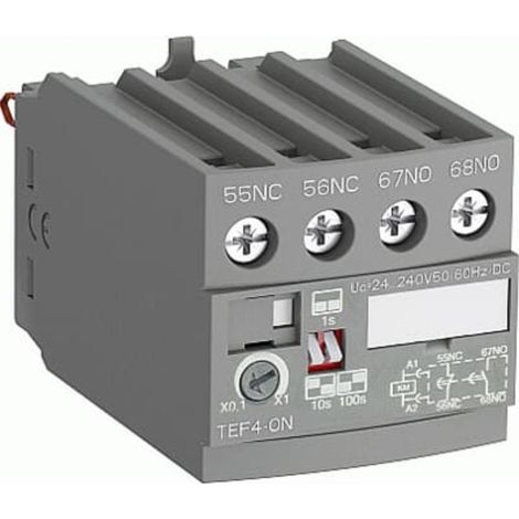 Timer Elettronico con ritardo alla eccitazione 24-240V ABB TEF4ON