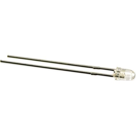 LED KINGBRIGHT, L-7104SYCK, Jaune, 3 mm (T-1), 590 nm, 1150 mcd, 34 °, Rond