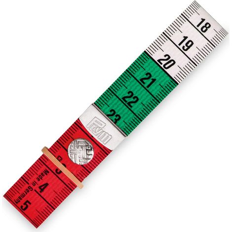 Prym Metro a Nastro con Scala in cm e Pollici, Misto Poliestere, Giallo/Verde/Rosso/Bianco, 14 x 5,7 x 1,7 cm (1/2)