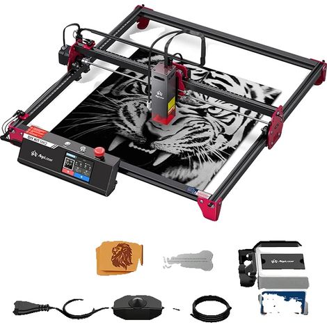 Machine de gravure laser, connectivité Wi-Fi, interface à écran tactile, ALDKMK2 10BD-1 (1/2)