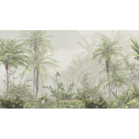 Papier peint panoramique - Forêt Tropicale - 130 cm x 73 cm (1/2)