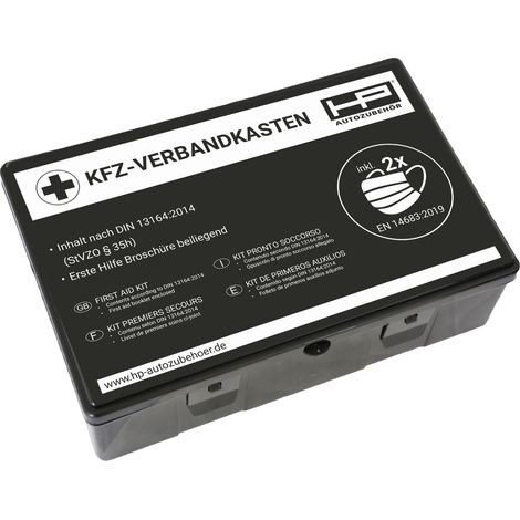 HP Autozubehör 10048 Verbandkasten Bus, Pkw, Freizeit, SUV, Wohnmobile, Van, Baumaschinen, Quad, M