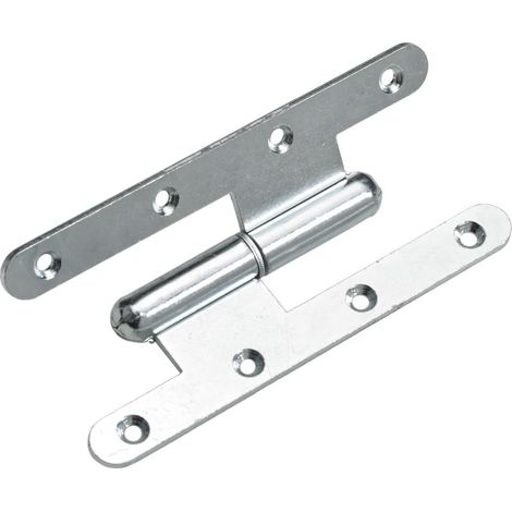 Hettich Türband 70 x 140 mm links verzinkt - 1 Stück Scharniere