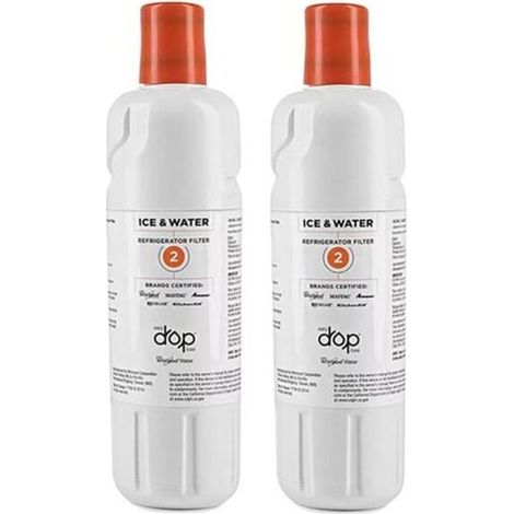 Pack de 2 filtres (EDR2RXD1) Réfrigérateur, filtre à eau pour réfrigérateur (1/4)