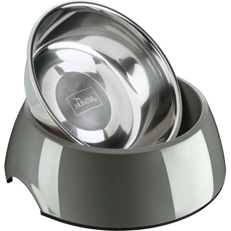 Ciotola per cani Hunter Grigio 160 ml (1/3)