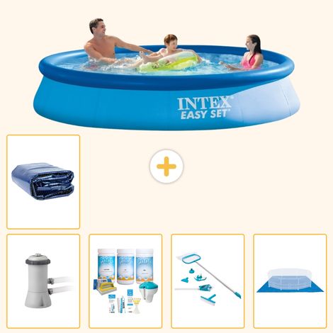 Intex Piscine Easy Set Ronde - 366x76 cm - 6-pièces S20242 (1/5)