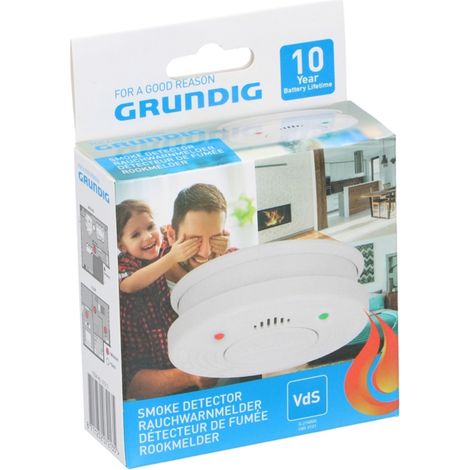 Rilevatore di fumo Grundig Bianco