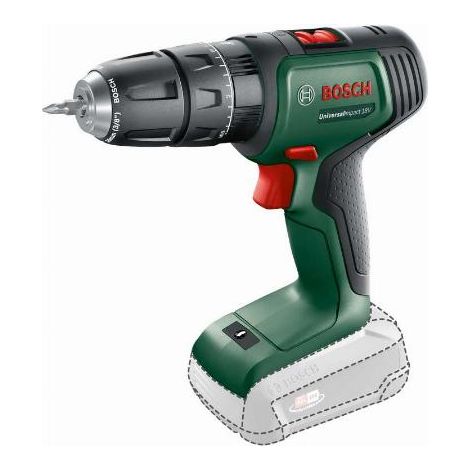Bosch Perceuse à percussion a batterie UniversalImpact, without battery, of 18 V system, in box (1/10)