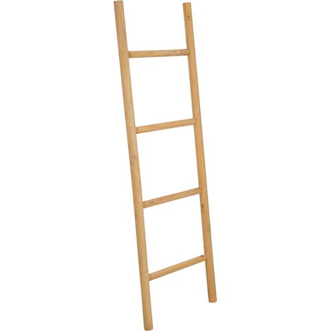 Escalera estanteria de madera 44x3x120h cm