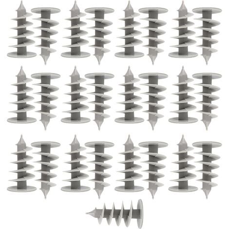 Boîte de 25 chevilles polystyrène Ø26,5x82 mm pour fixation équipement léger dans l'isolant - Ram (1/5)